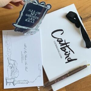 Catbird gift merch Catbird Japanese Breakfast Postcard Catbird pen